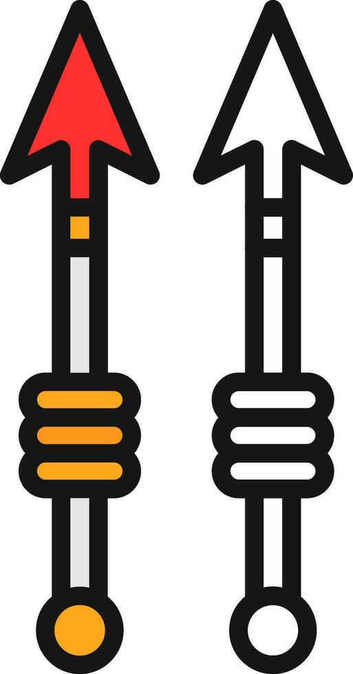 Harpoon Vector Icon Design