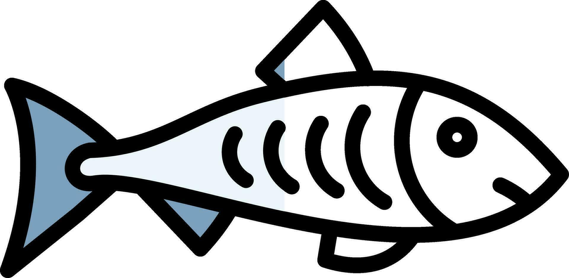Salmon Vector Icon Design