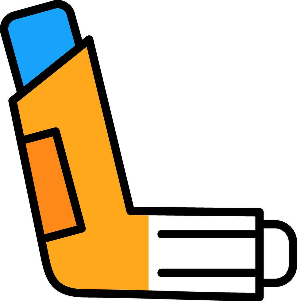 Inhaler Vector Icon Design