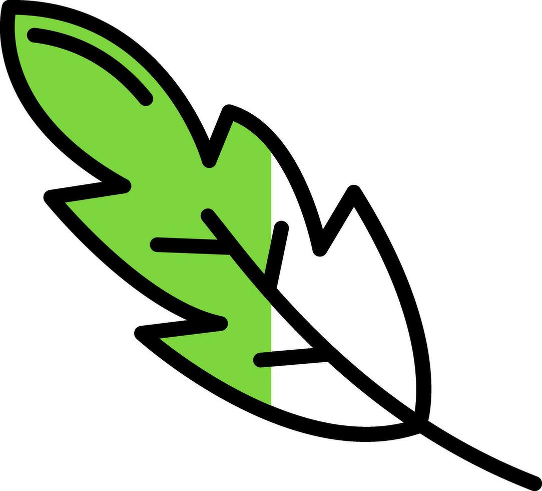 Feather Vector Icon Design