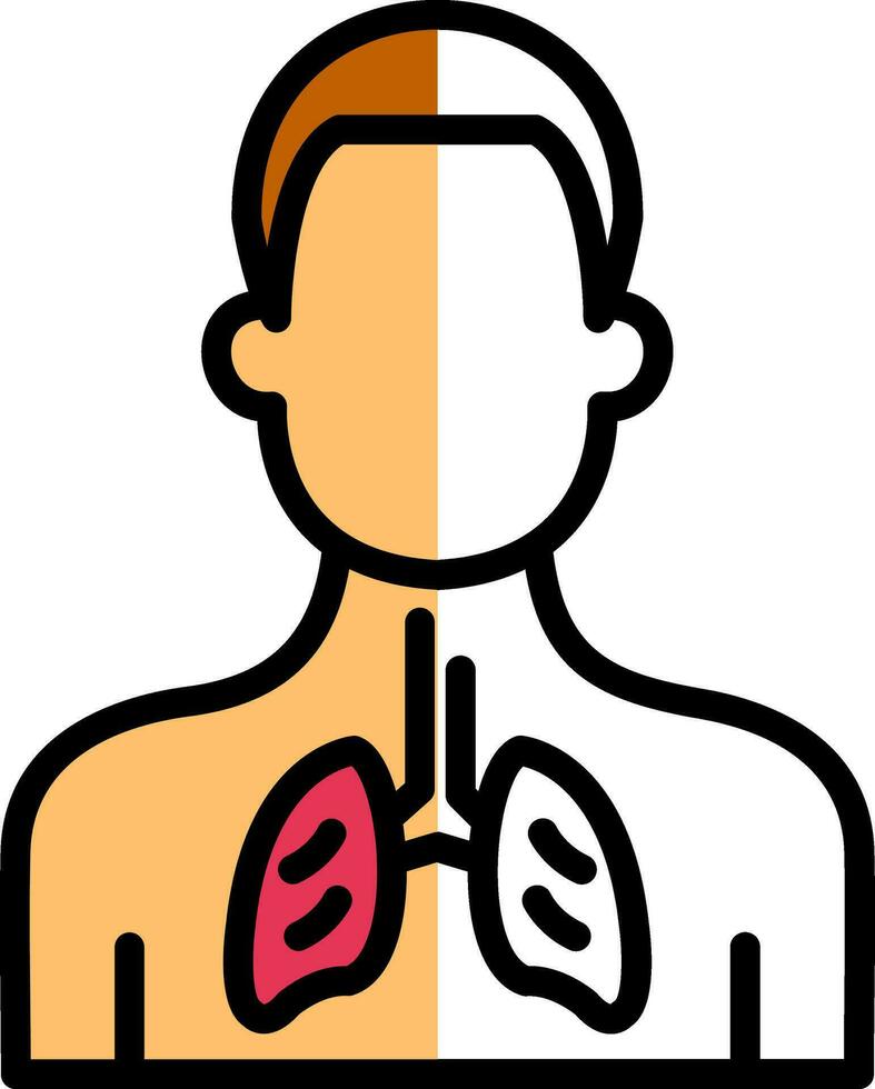 Asthma Vector Icon Design