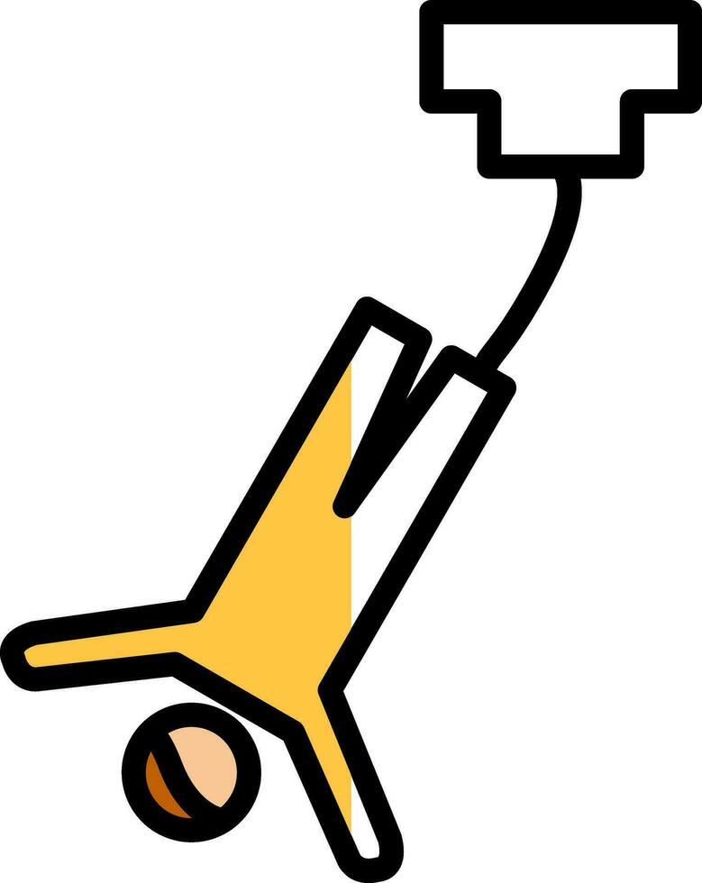 Bungee jumping Vector Icon Design