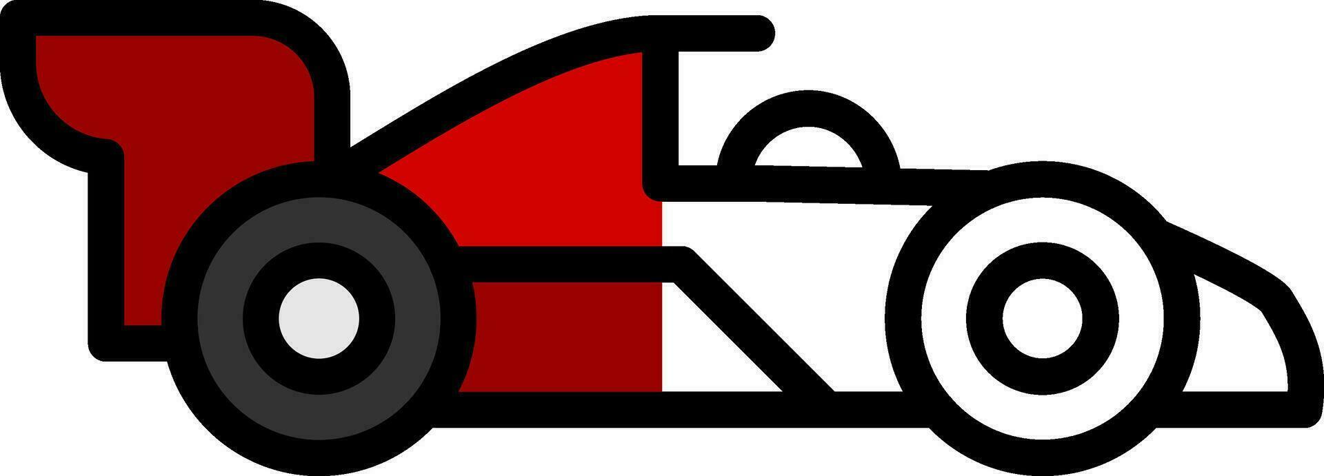 Formula one Vector Icon Design