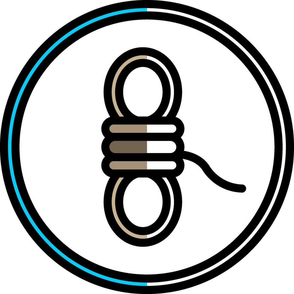 Rope Vector Icon Design