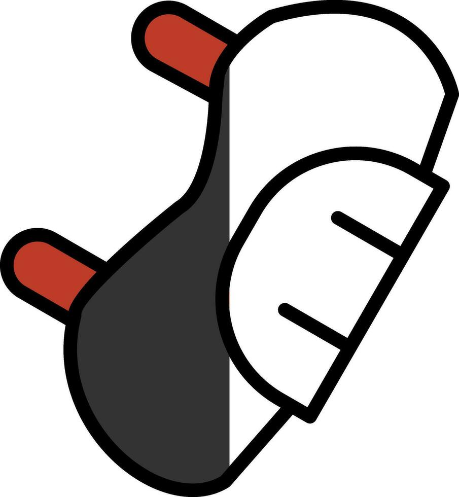 kneepad Vector Icon Design