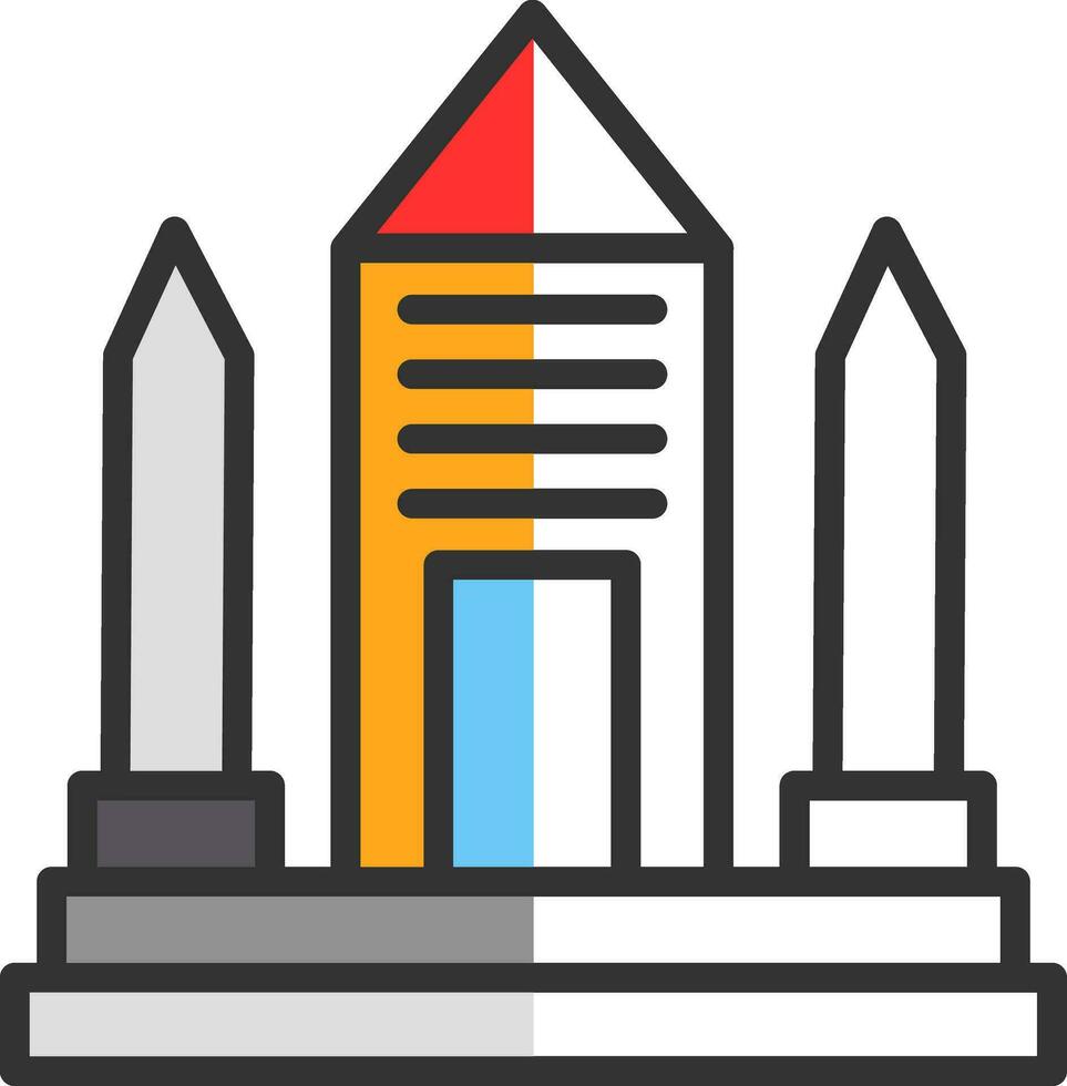 Monument Vector Icon Design