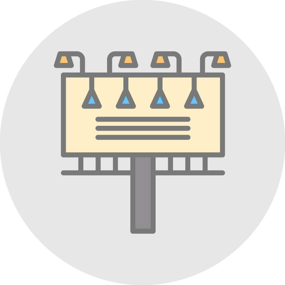 Billboard Vector Icon Design
