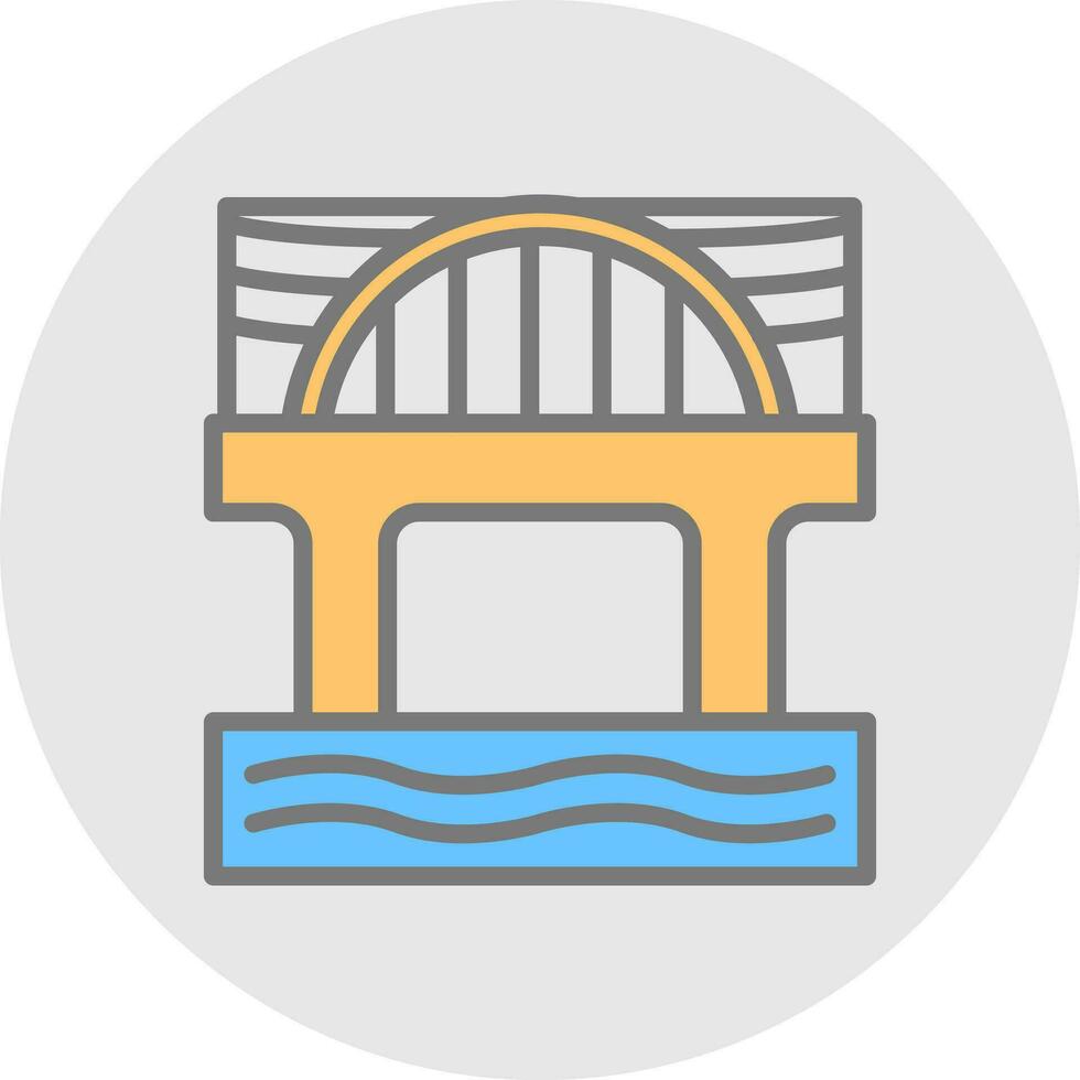 Bridge Vector Icon Design