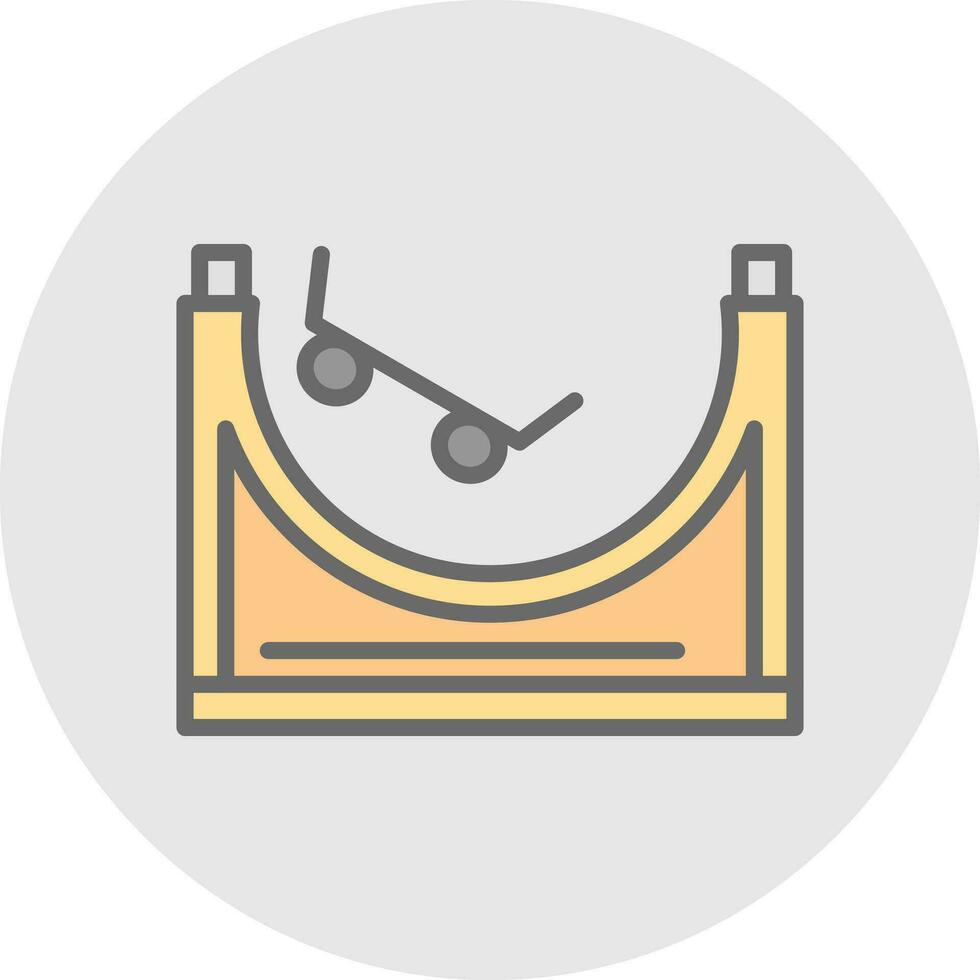 Skate park Vector Icon Design