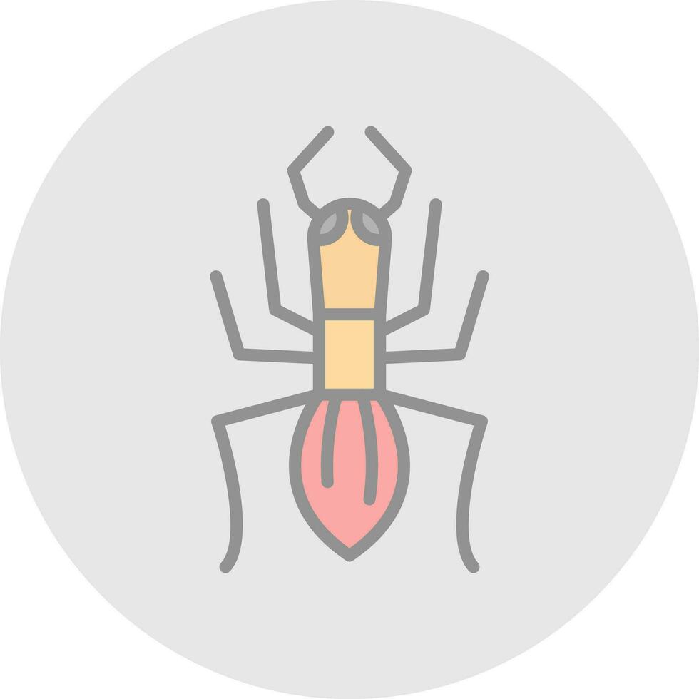 diseño de icono de vector de insecto