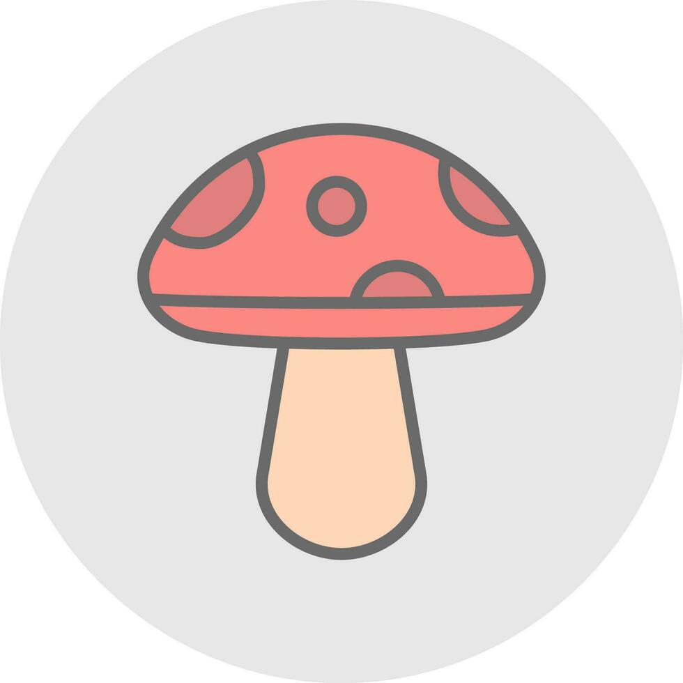 Fungus Vector Icon Design