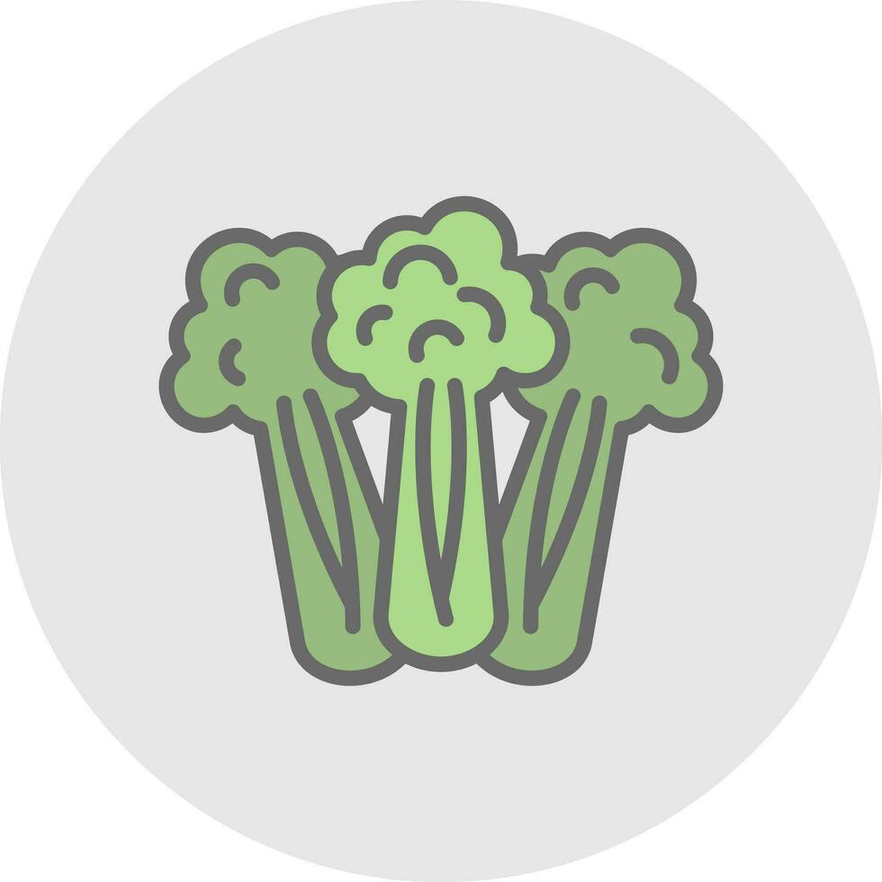 Celery Vector Icon Design