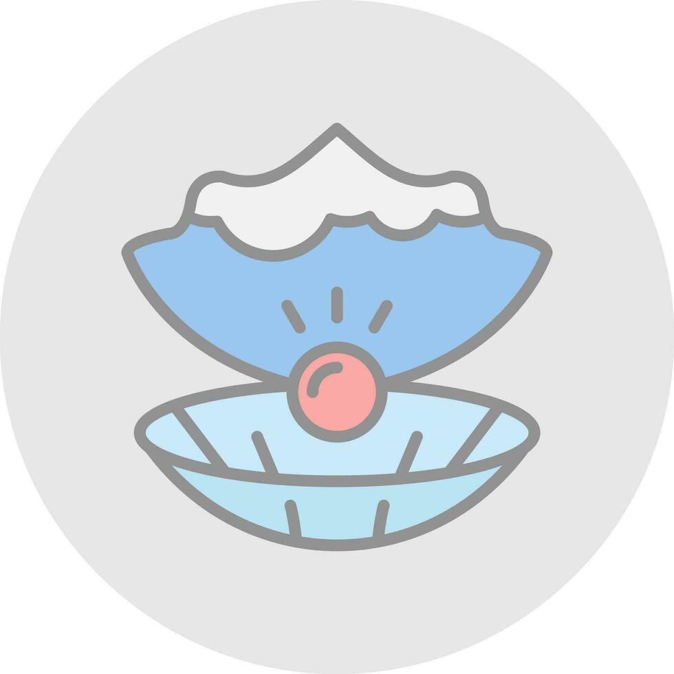 Clam Vector Icon Design