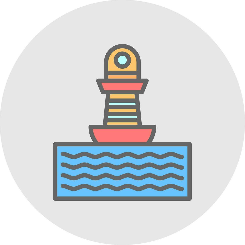 Buoy Vector Icon Design
