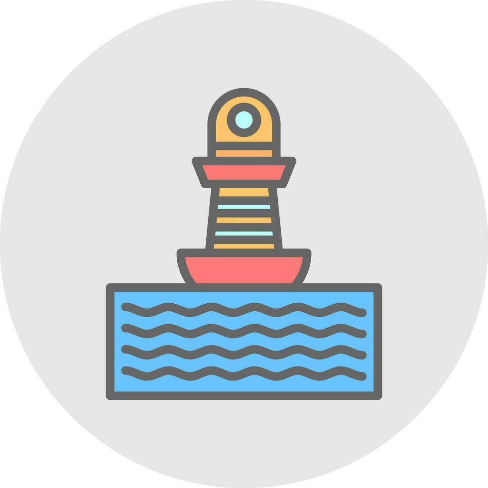 Buoy Vector Icon Design