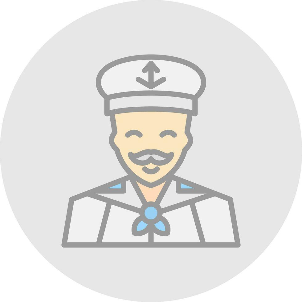 Sailor Vector Icon Design