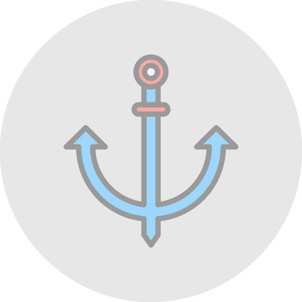 Anchor Vector Icon Design