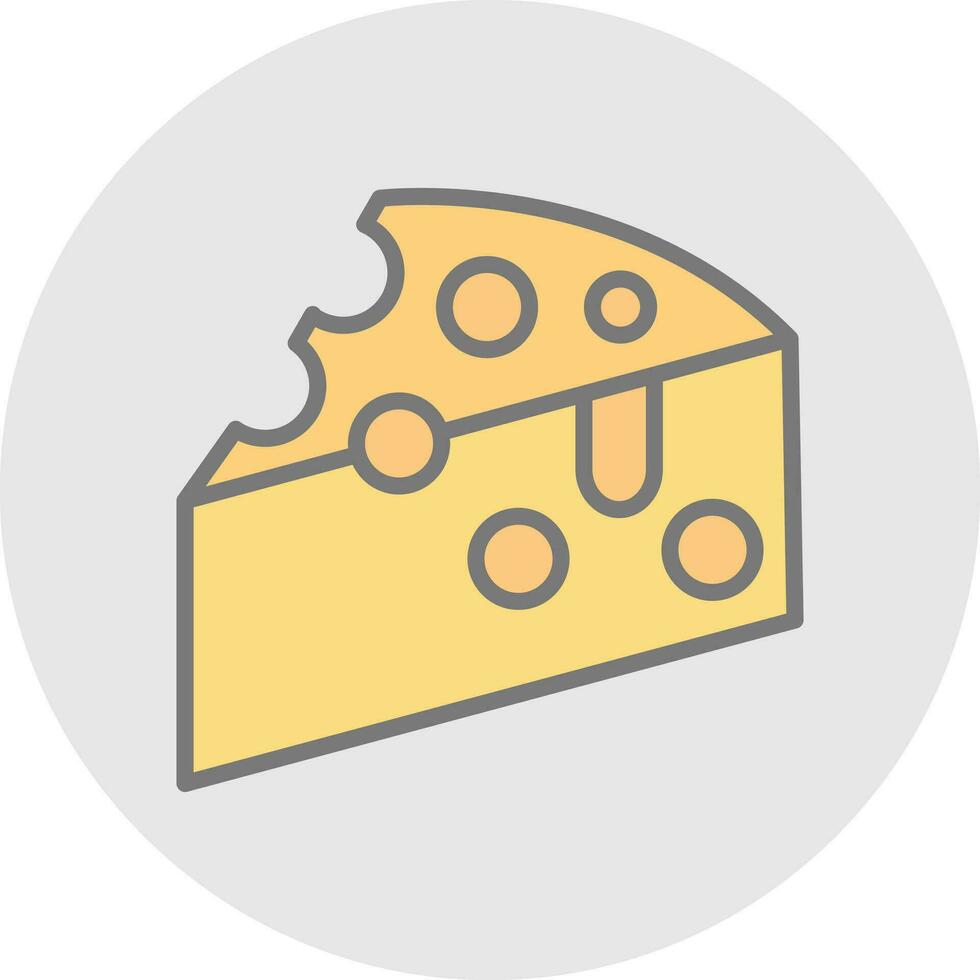 Cheese Vector Icon Design