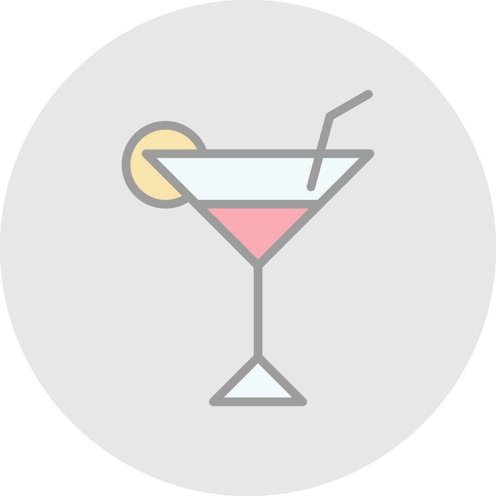 Martini Vector Icon Design