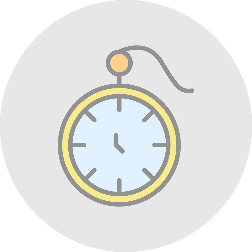 Pocket watch Vector Icon Design