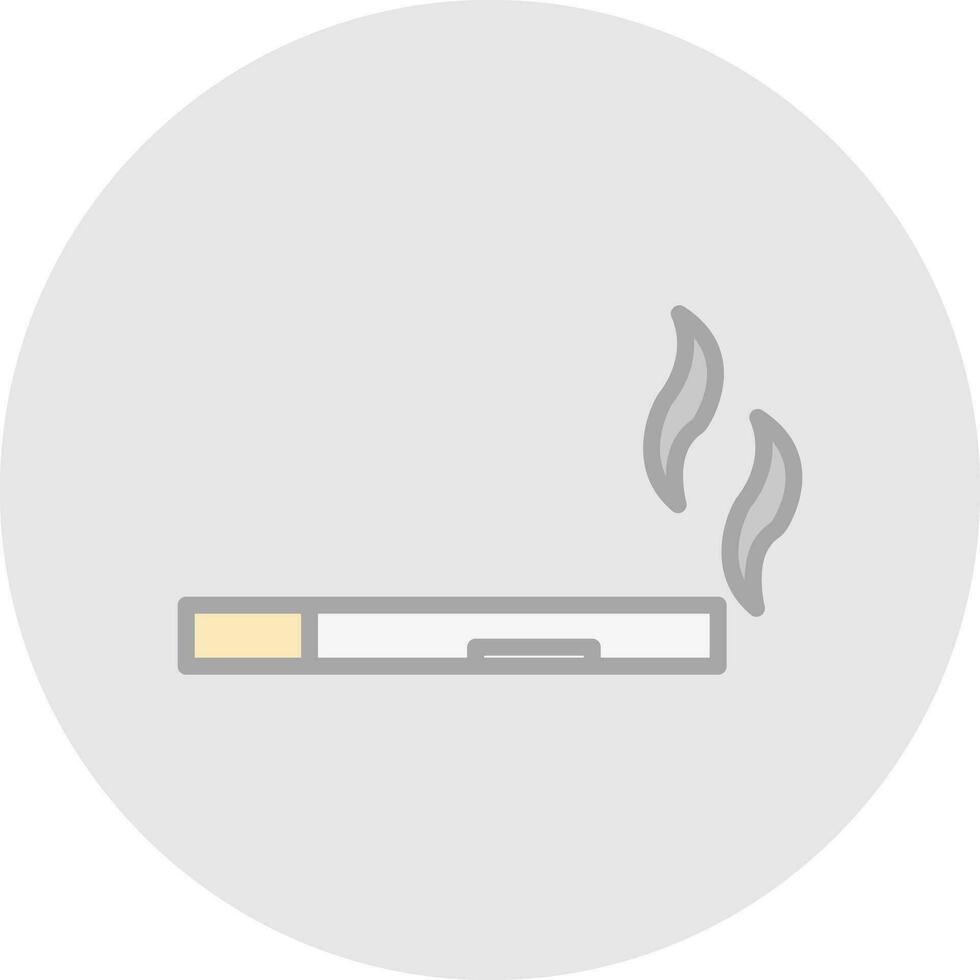 Cigar Vector Icon Design