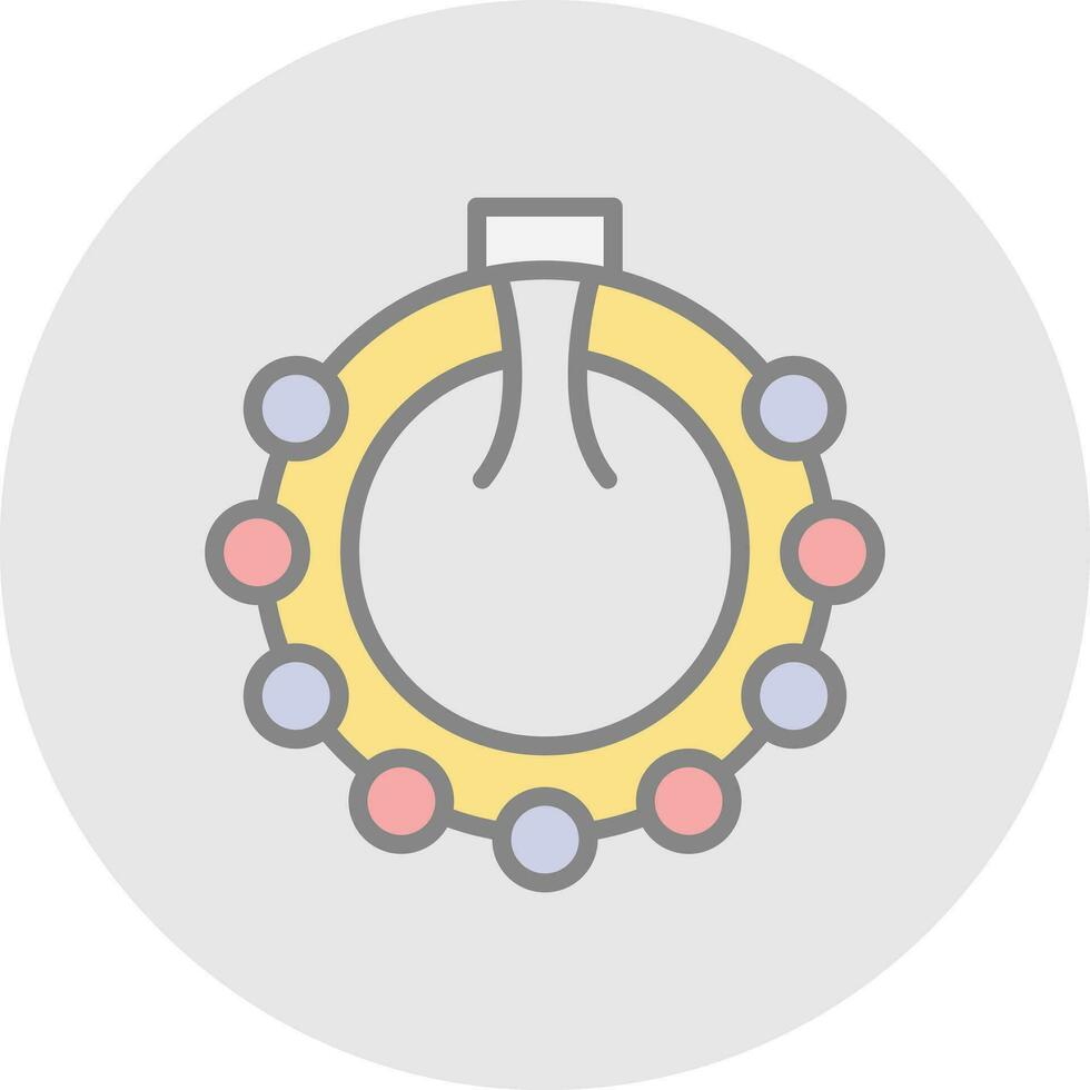 Bracelet Vector Icon Design