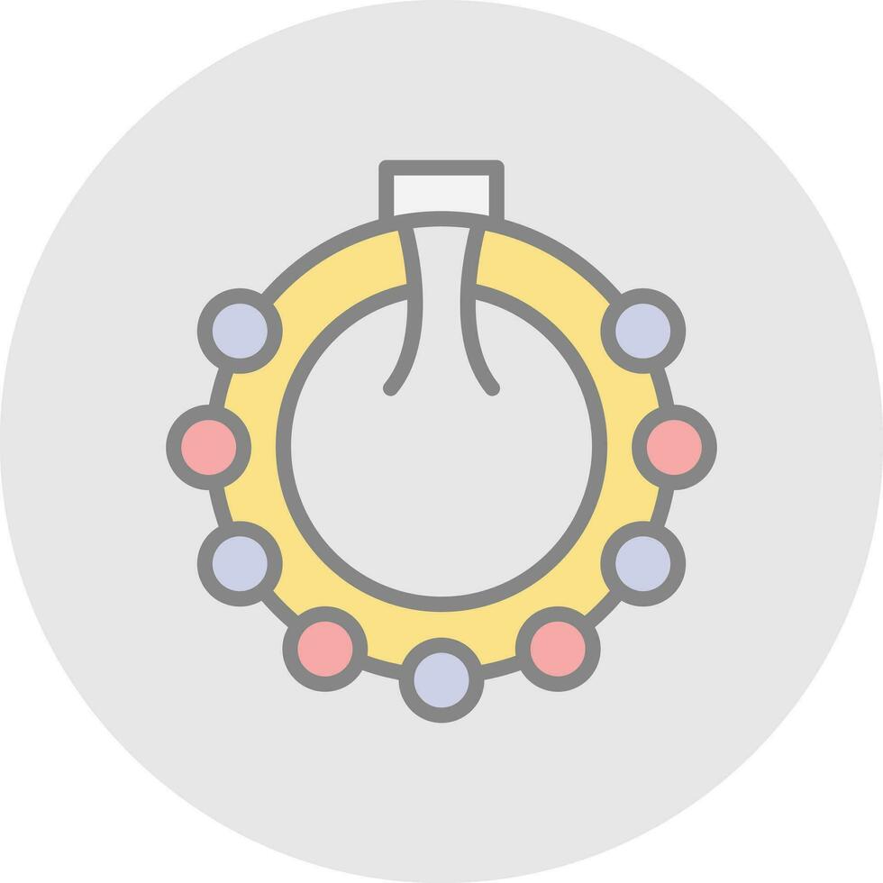 diseño de icono de vector de pulsera