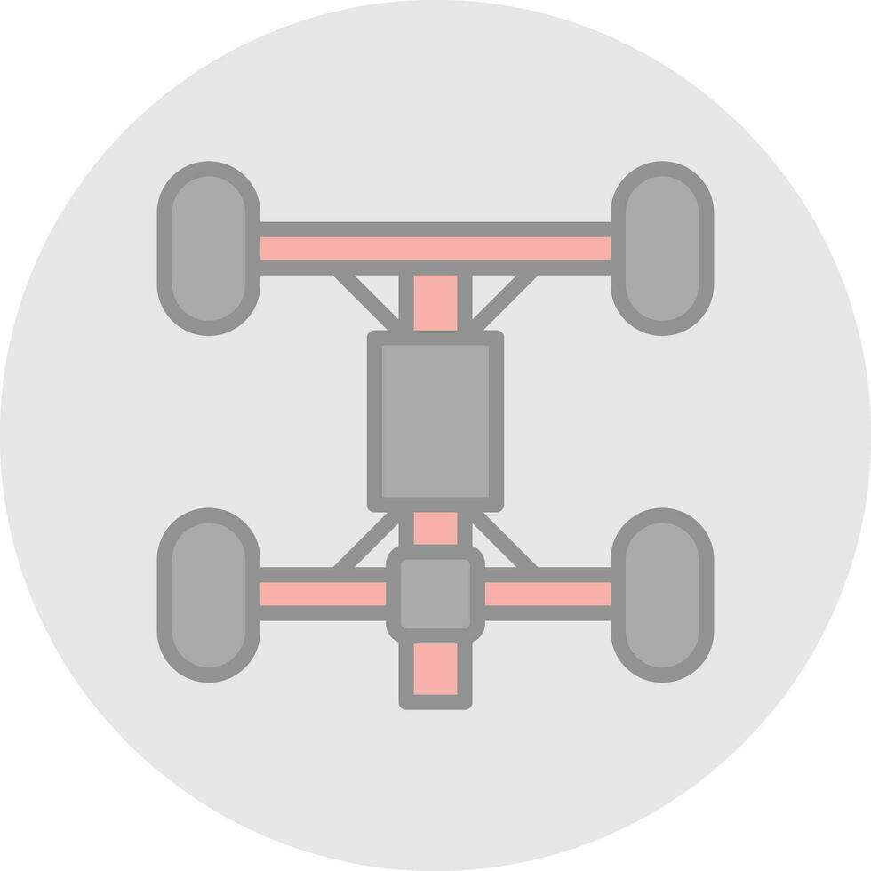 Chassis Vector Icon Design