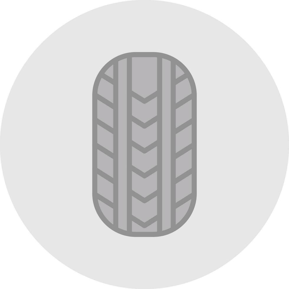 Tire Vector Icon Design