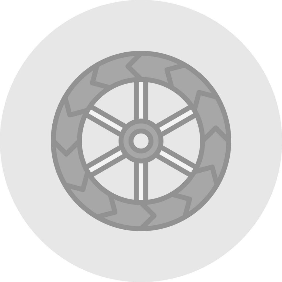 Wheels Vector Icon Design
