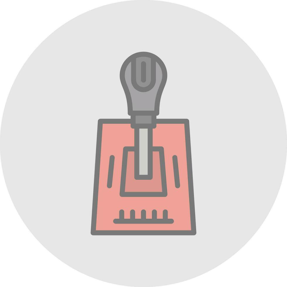 Gearshift Vector Icon Design