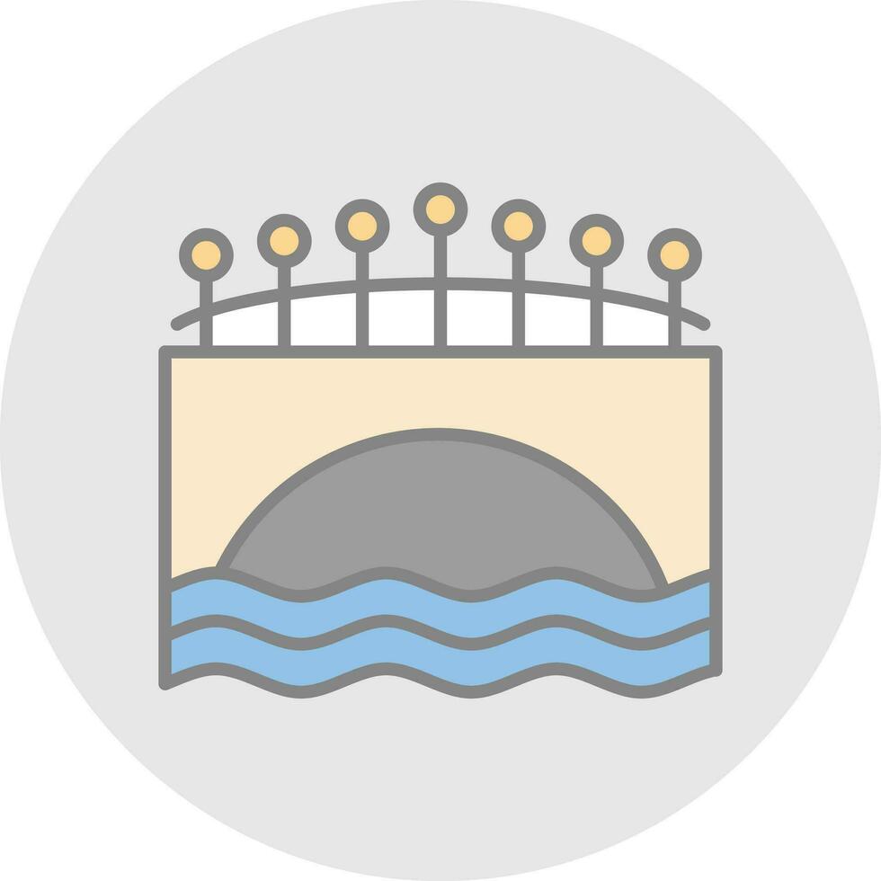 Canal Vector Icon Design