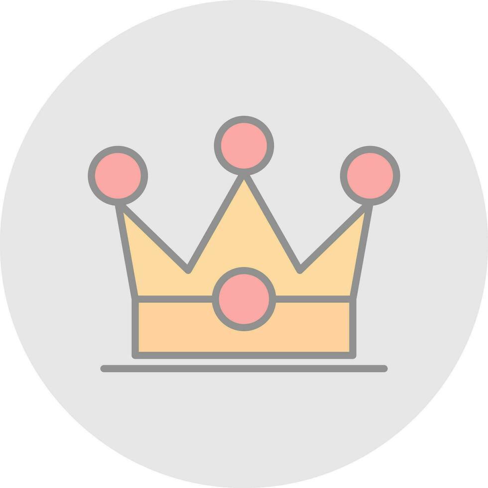 Crown Vector Icon Design