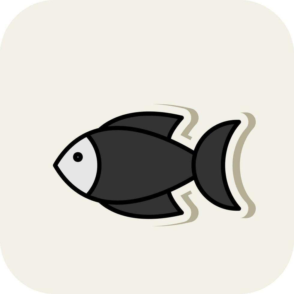 Fish Vector Icon Design