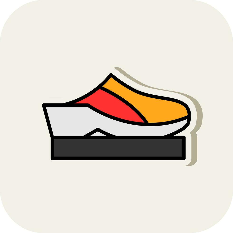 Clogs Vector Icon Design