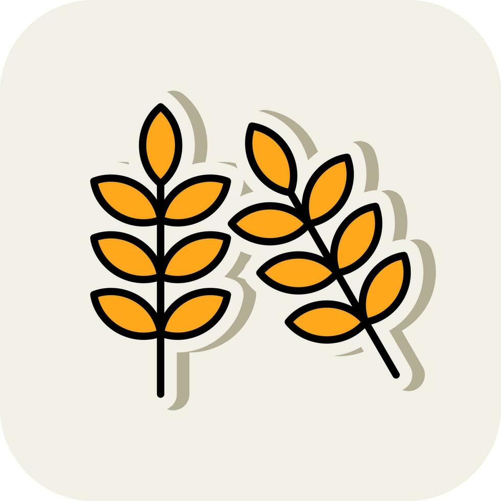Wheat Vector Icon Design