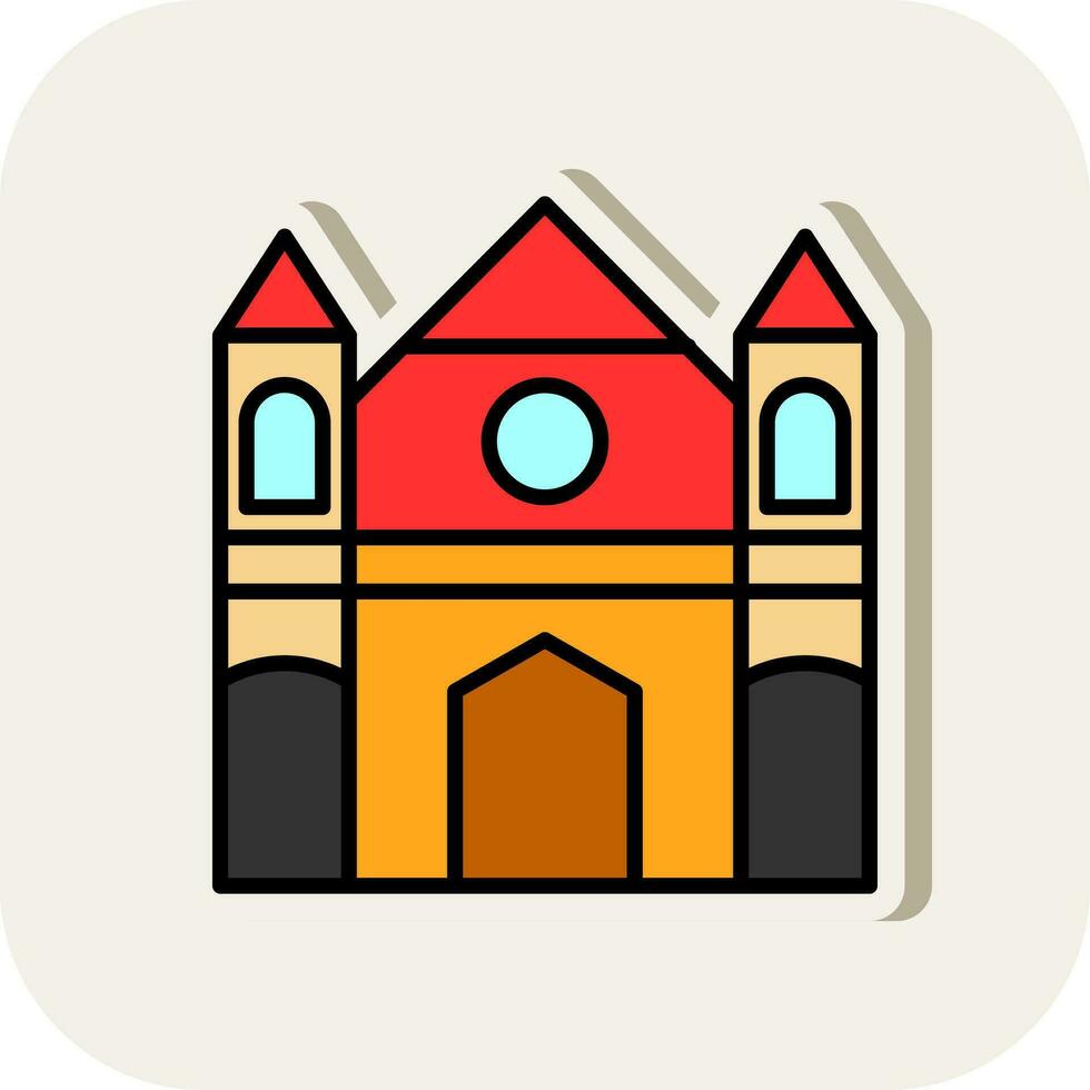 Binnenhof Vector Icon Design