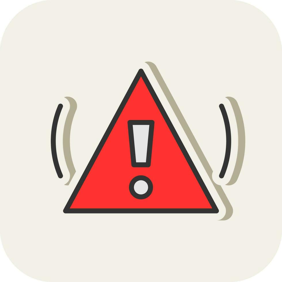 Warning Vector Icon Design