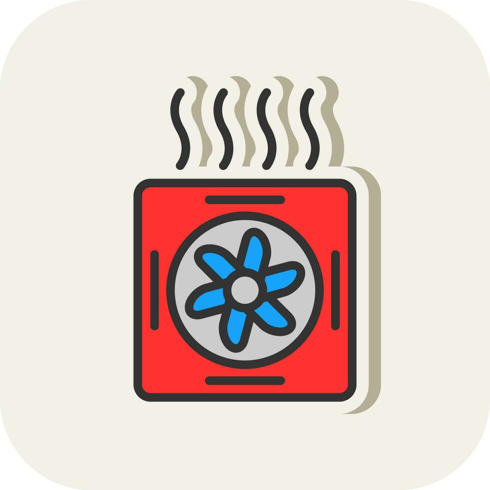 Heat Vector Icon Design