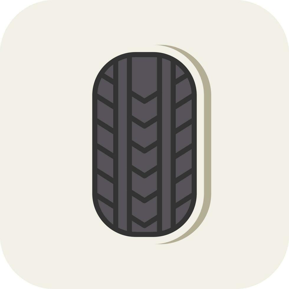 diseño de icono de vector de neumático