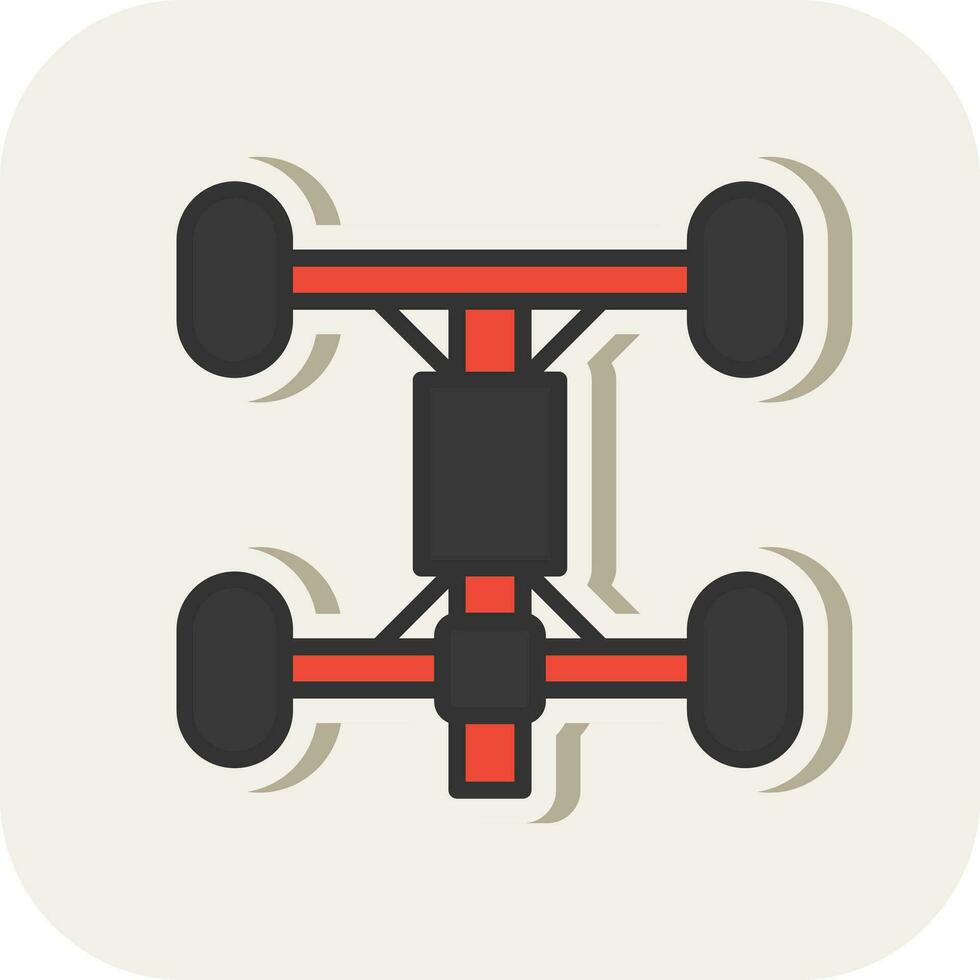 Chassis Vector Icon Design