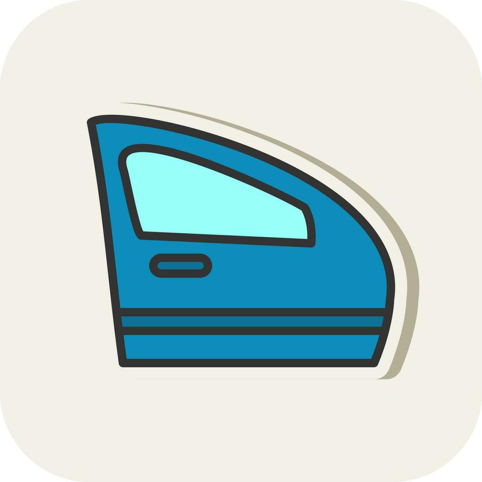 Car door Vector Icon Design