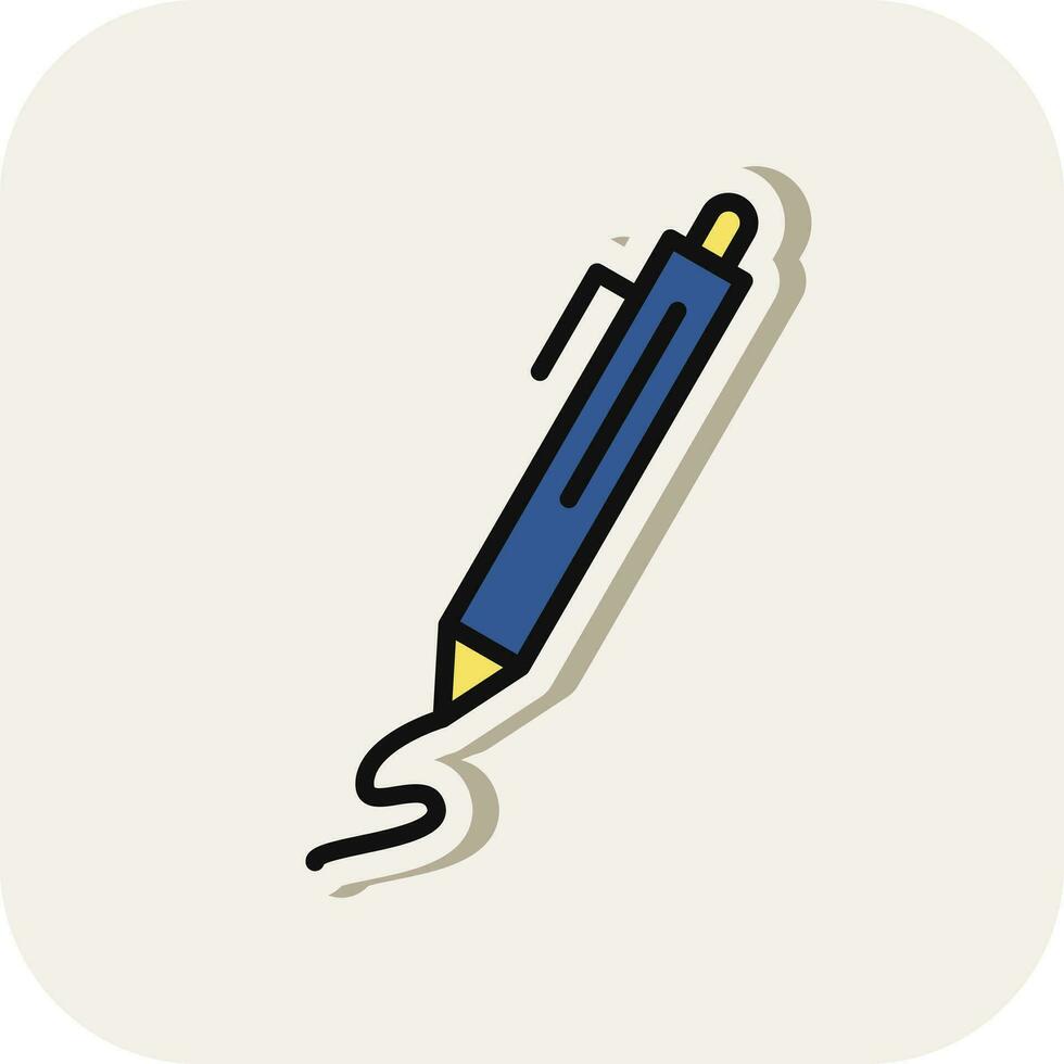 Pen Vector Icon Design