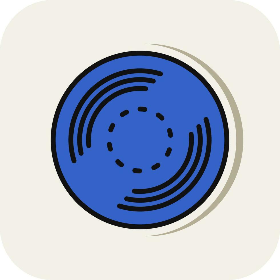 Vinyl record Vector Icon Design