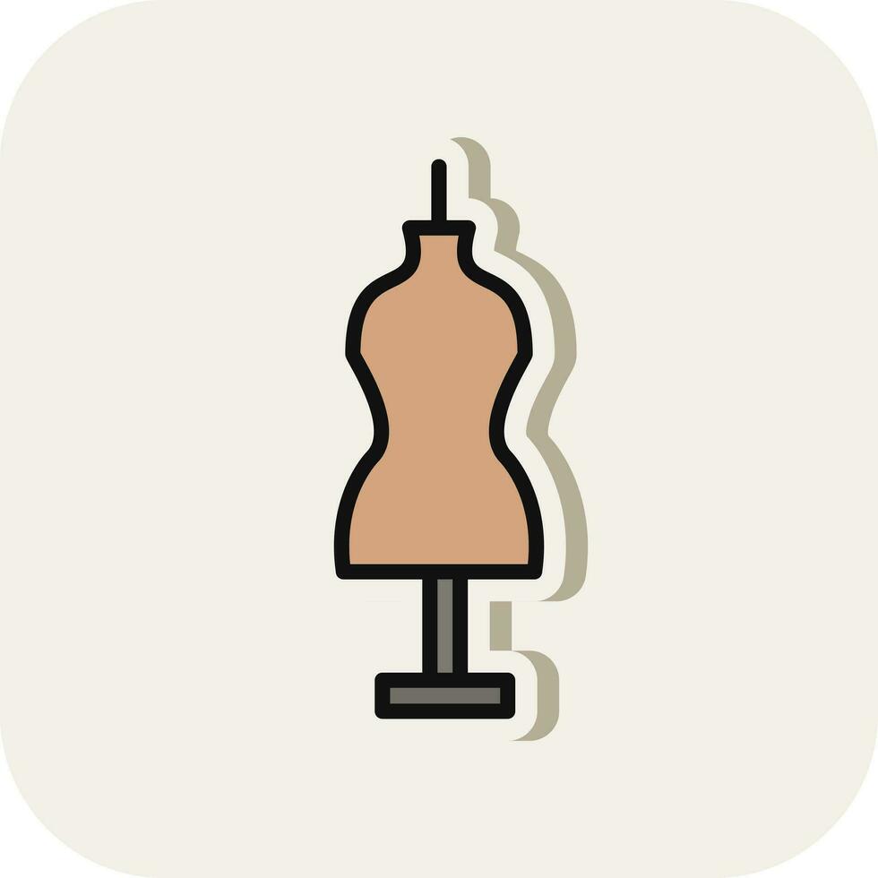 Mannequin Vector Icon Design