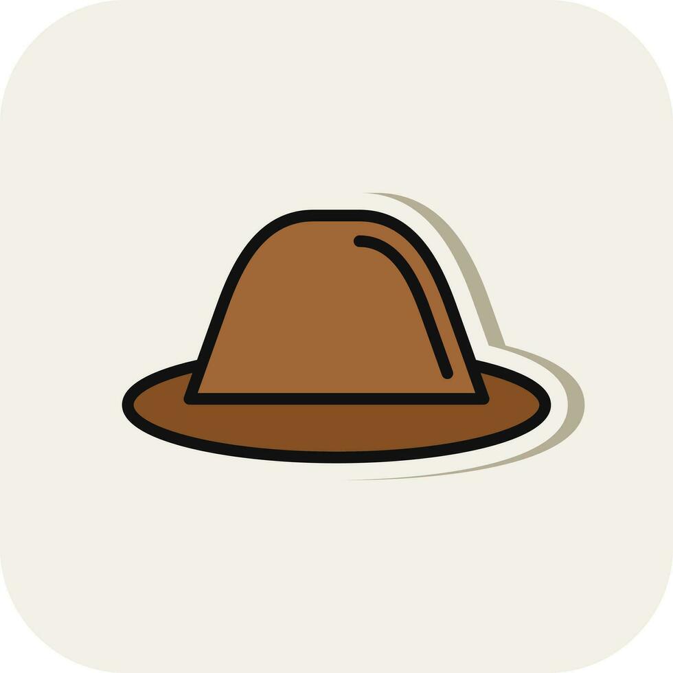 diseño de icono de vector de sombrero