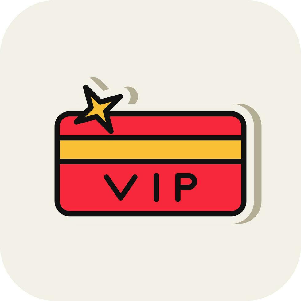 diseño de icono de vector de tarjeta vip