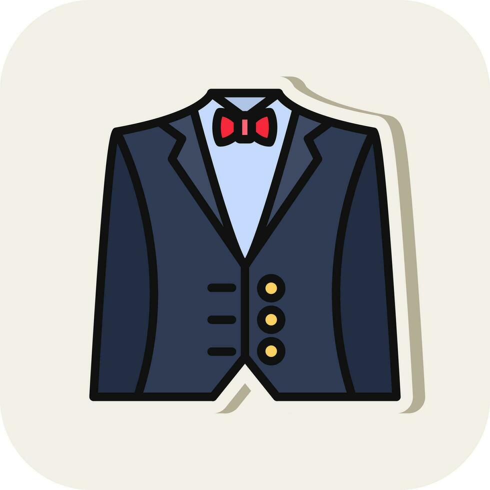 Suit Vector Icon Design