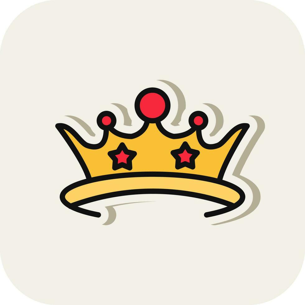 Diadem Vector Icon Design