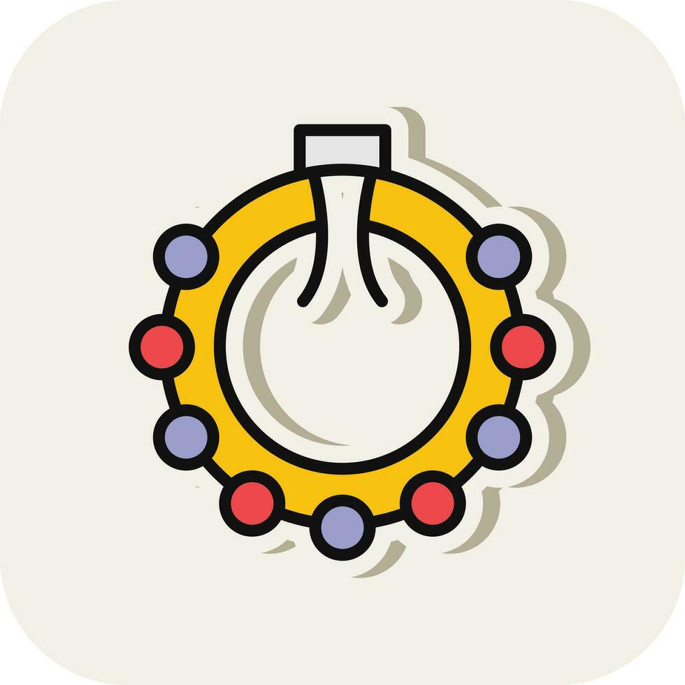 Bracelet Vector Icon Design